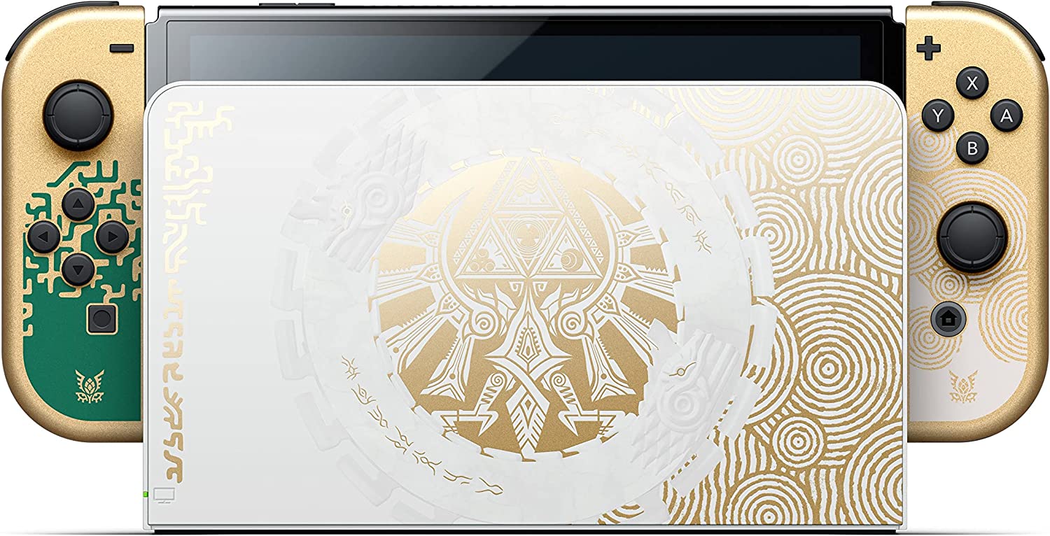 Nintendo Switch OLED Model Console - Legend of Zelda: Tears of the Kingdom Edition Nintendo Switch OLED Model Console - Legend of Zelda: Tears of the Kingdom Edition